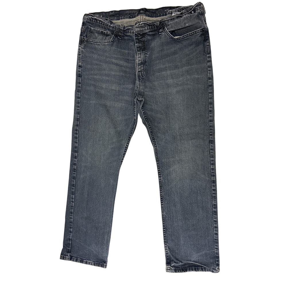 Nautica Straight Stretch Mens Jeans 38x30 Dark Wash Blue Denim Straight Leg